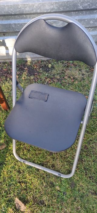 Tanio! mocne krzesła składane konstrukcja metalowa