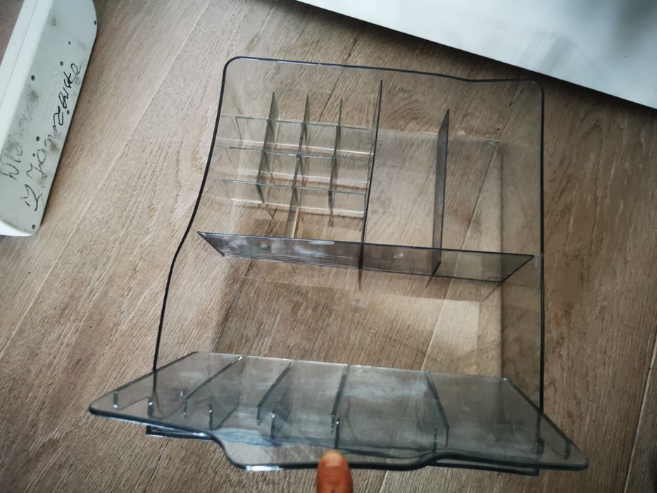 Organizer plastikowy na biurko 32 x 27 x 10 cm