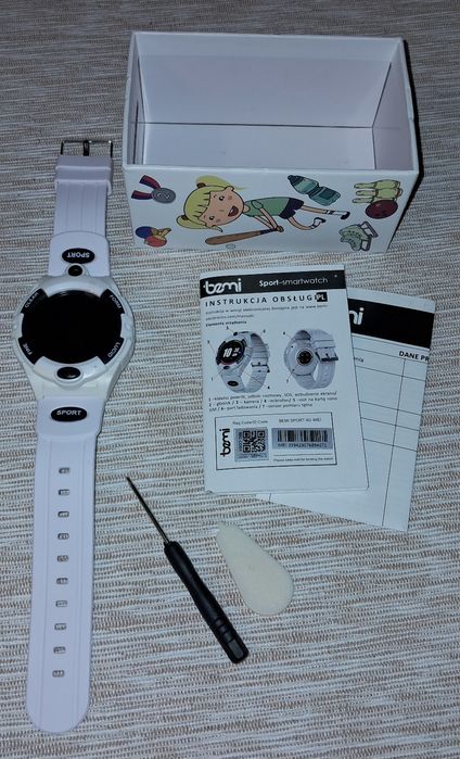 Nowy Smartwatch bialy