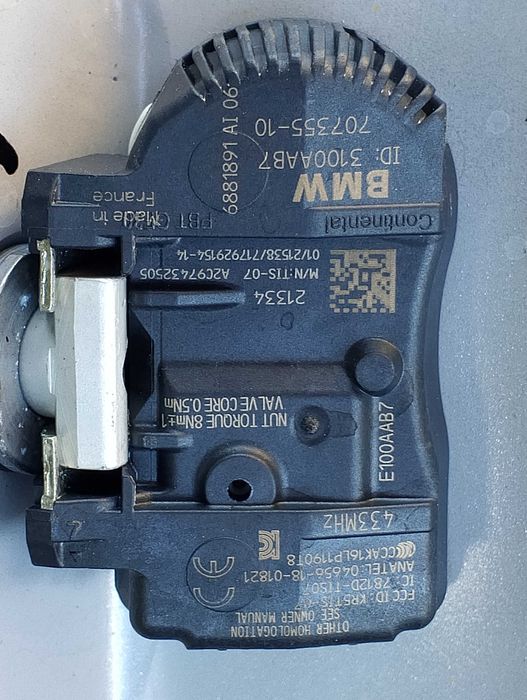 alufelgi z czujnikami4szt. 17 cali Orginał BMW