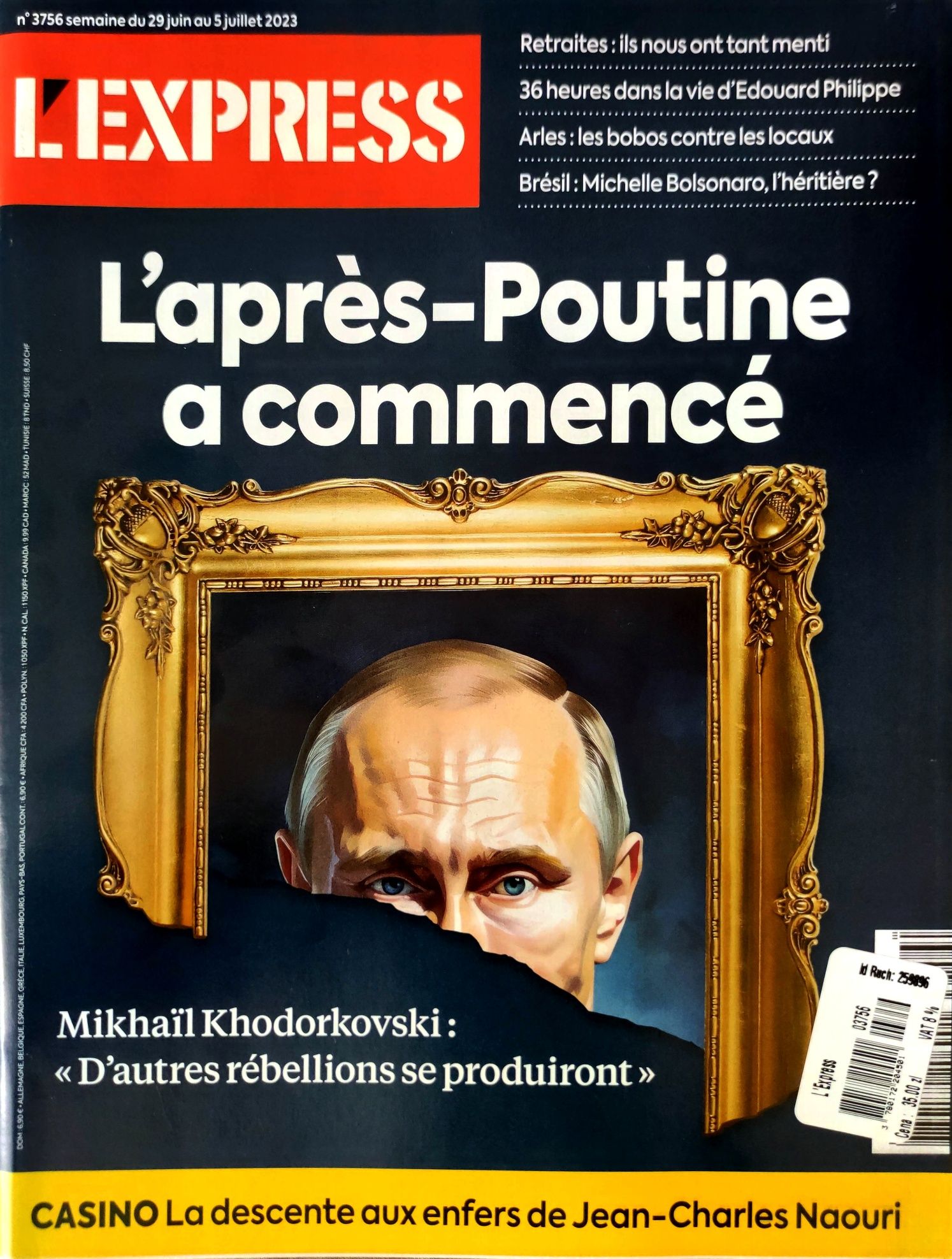 L'Express [FR] kultowy francuski tygodnik do nauki języka opinie społe