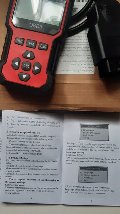 OBD2 Автомобильный диагностический сканер V410 автосканер