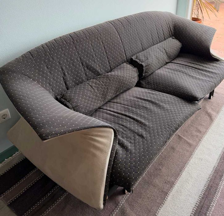 Sofá Postmodern Italian Saporiti Sofa, Mauro Lipparini