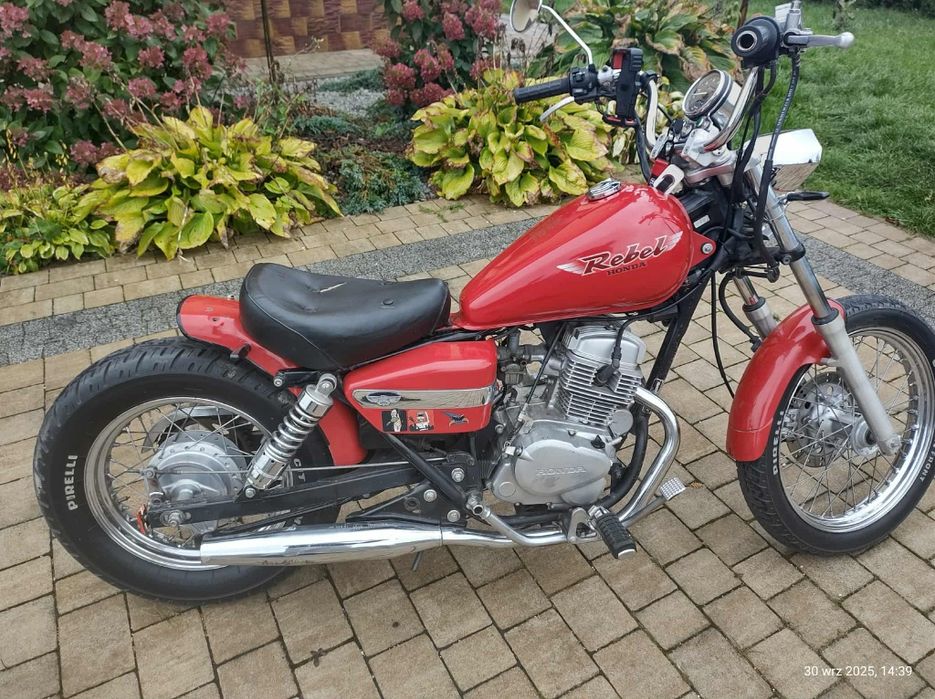 Honda Rebel custom 125 !!