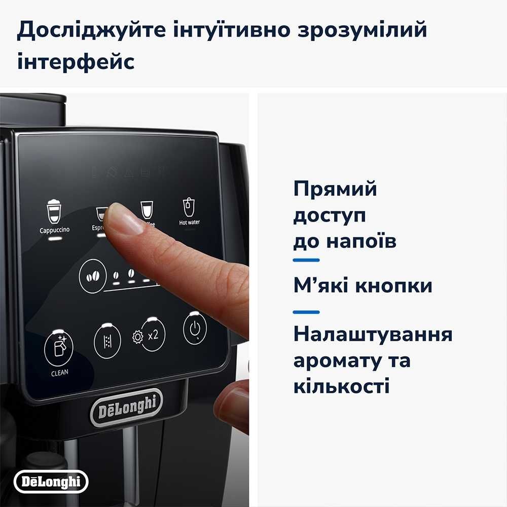 Кавомашина Delonghi ECAM 220.60.B нова з офіційною гарантією