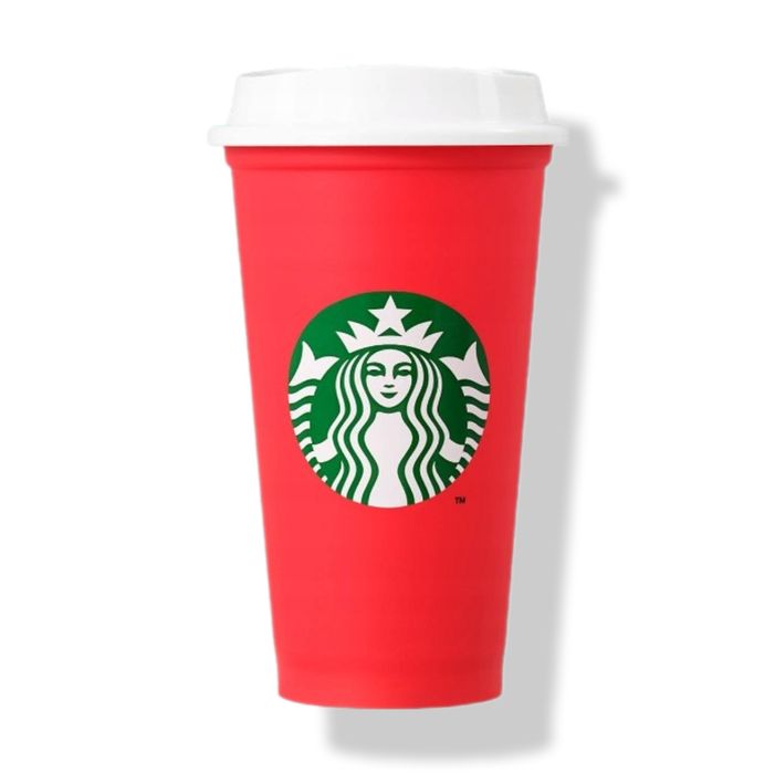Starbucks kubek wielokrotnego użytku czerwony