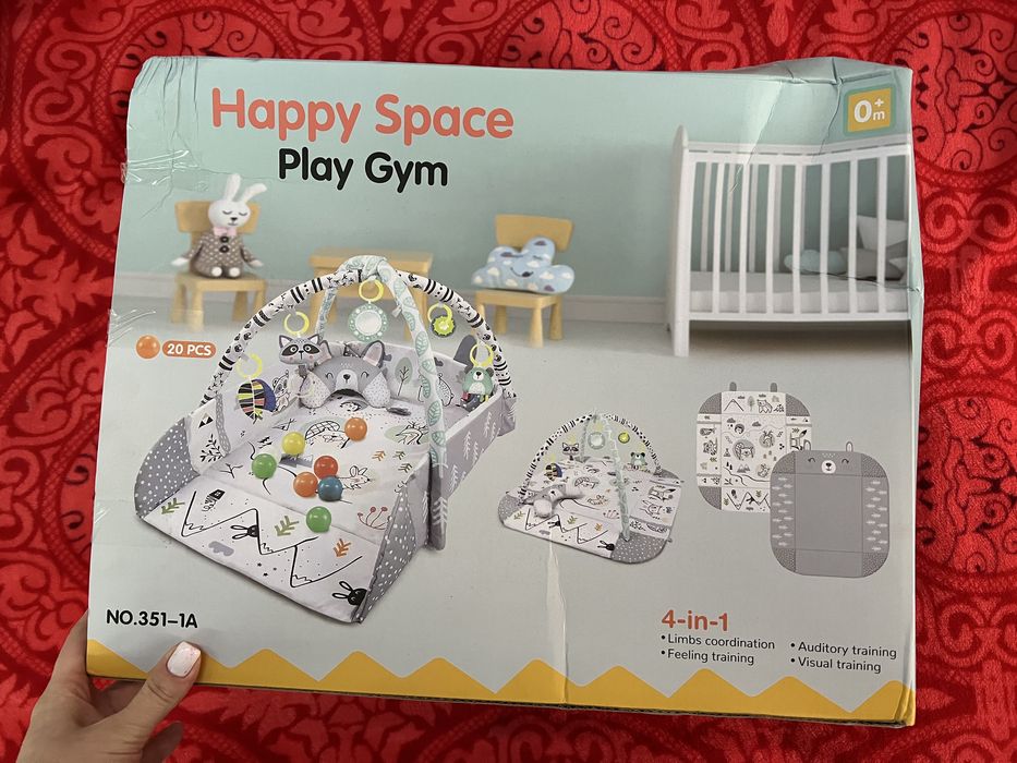 Дитячий розвиваючий інтерактивний килимок