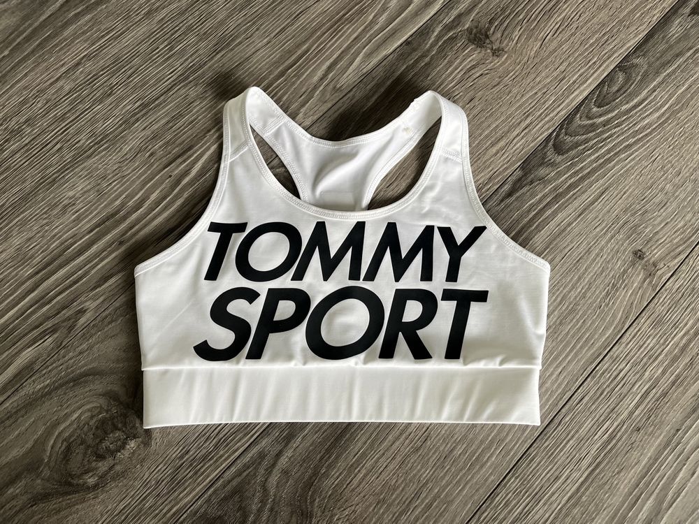 Biustonosz sportowy top Tommy Hilfiger S