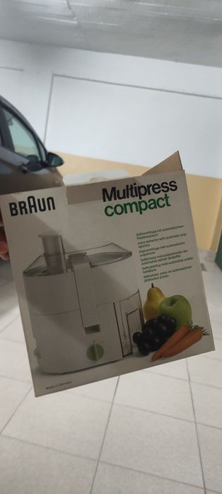 Braun multipress compact - máquina de sumos