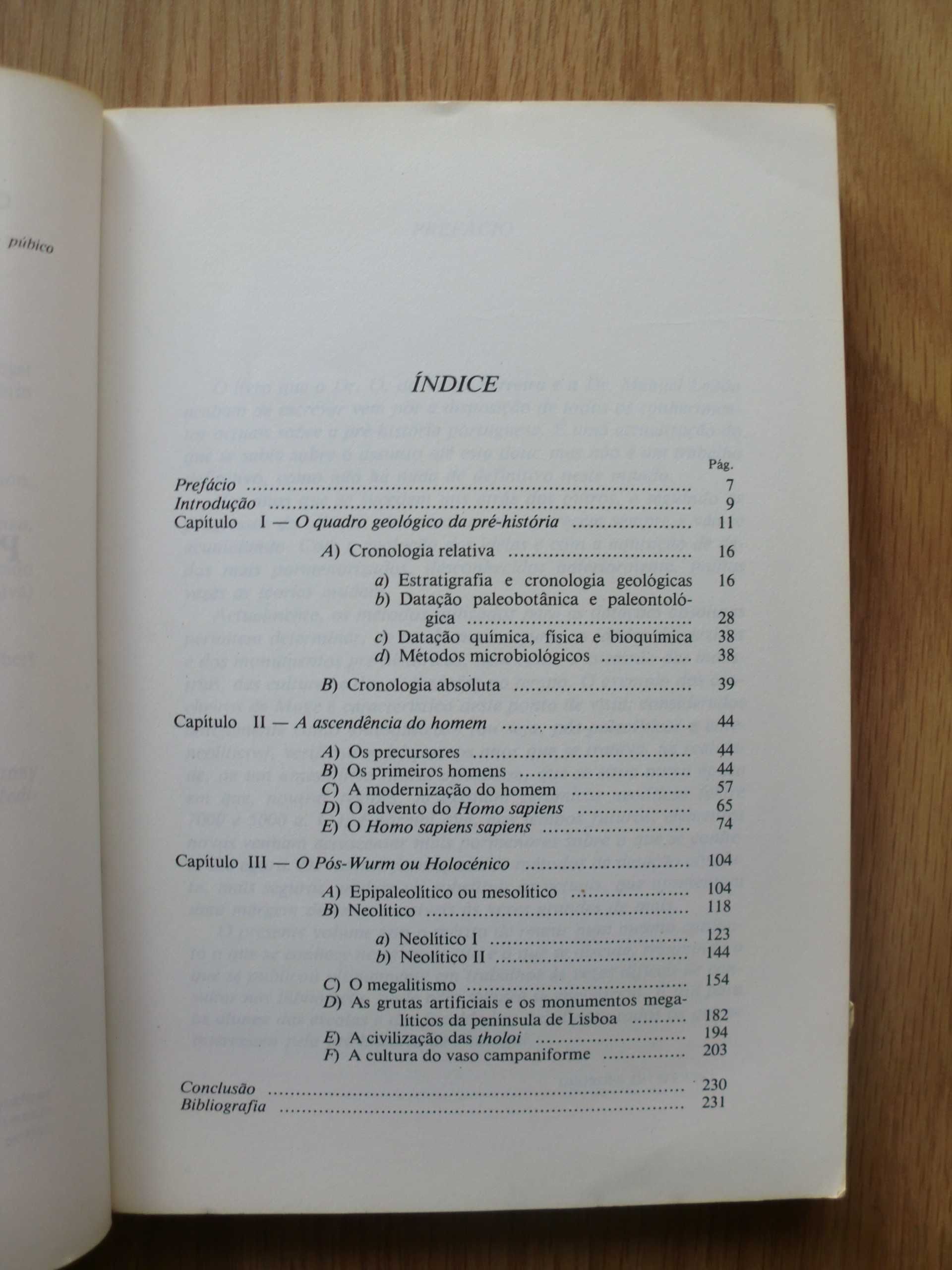 Portugal Pré-histórico
de O. da Veiga Ferreira e Manuel Leitão