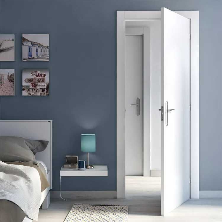 Porta interior MAIORCA branco 82.5X203CM plus Pack guarnição  70X10MM