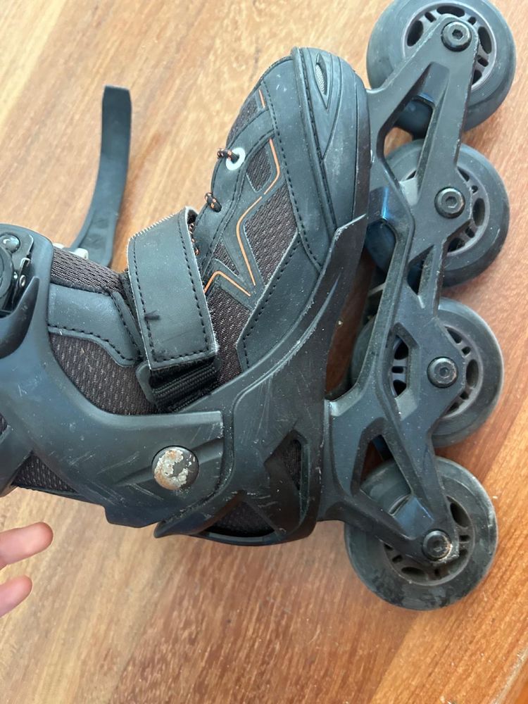 Patins em linha criança FIT Preto