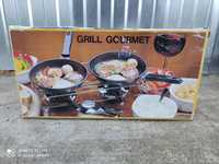 Grill gourmet founde vintage retro art deco PRL DDR