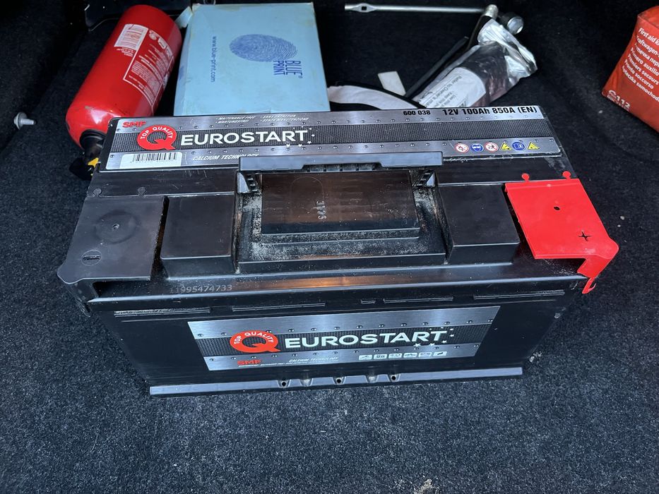 Akumulator 12V 100 Ah EUROSTART, 2 szt za 840 zł