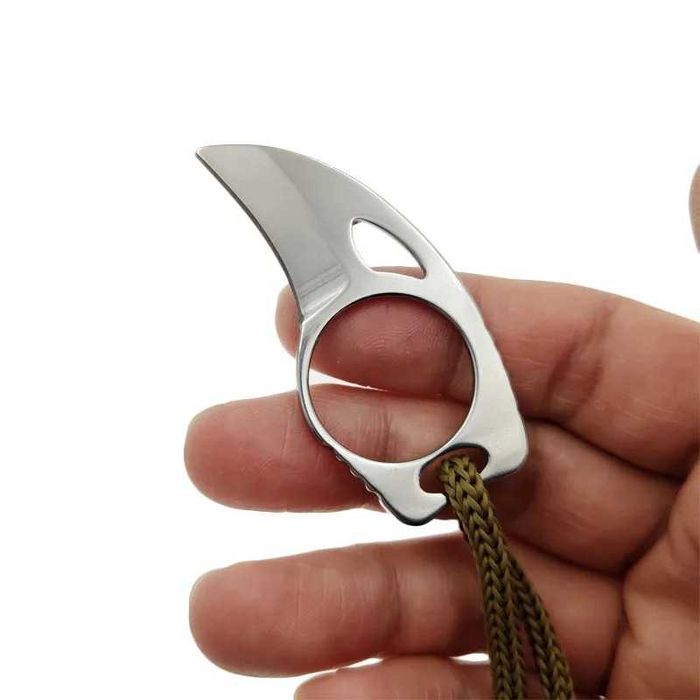 Nóż Taktyczny Karambit Tegoni kieszonkowy obronny mini EDC