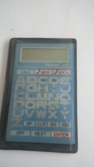calculadora e agenda telefónica