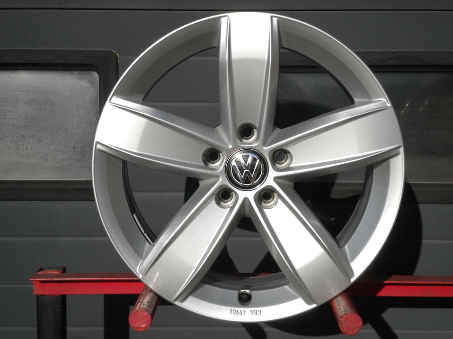 Felgi aluminiowe 17 5x112 OE Vw Tiguan 2 Passat B8 T-Roc Skoda Kodiaq