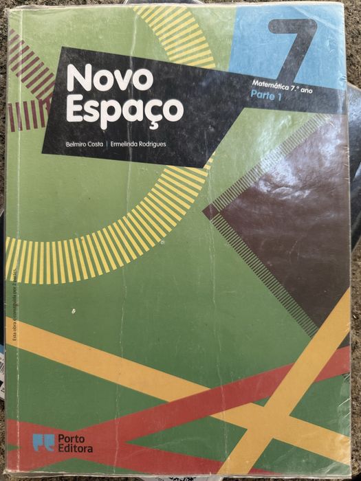 Livro Novo Espaço Matematica 7 ano