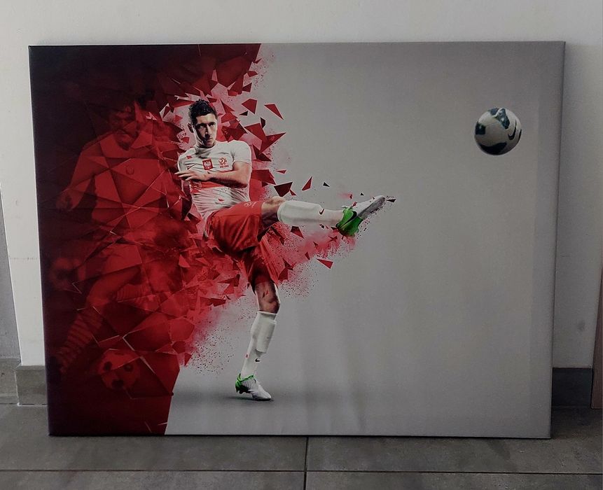 Obraz drukowany na płótno - Lewandowski