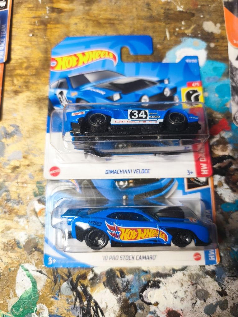 Hot Wheels I Matchbox zestaw 10 aut
