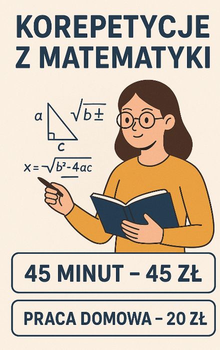 Korepetycje dla klas 4-8 podstawówki