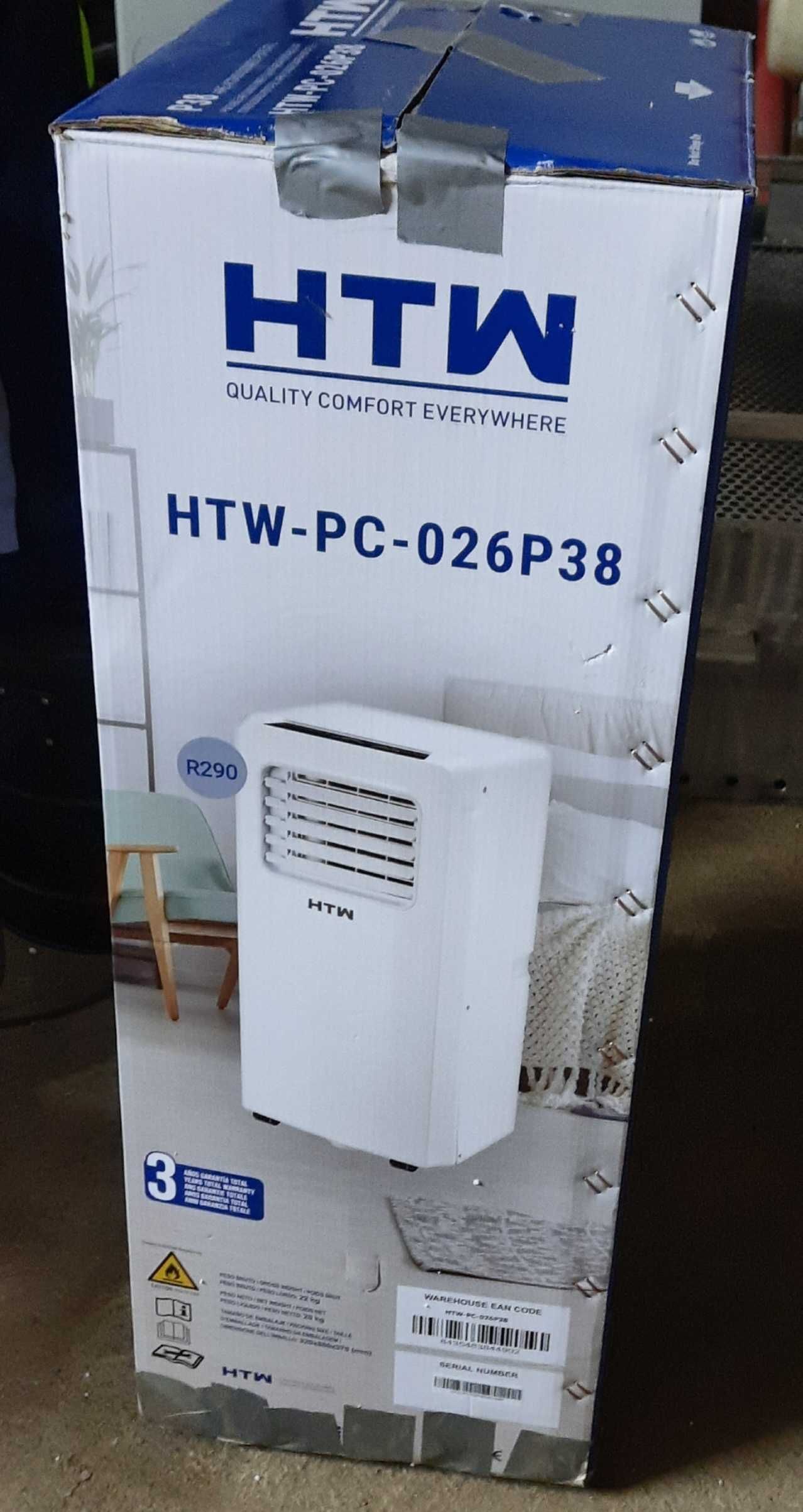Aparelho portátil HTW: Ar condicionado