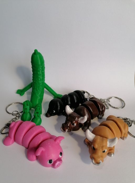 ЗD - іграшки +новорічні