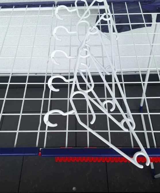 Сушка для білизни з колесиками, підлогова сушарка Leifheit Pegasus 200