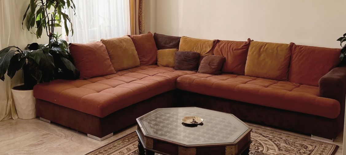 Elegancki, Duży Narożnik Po Renowacji Tapicerskiej – Okazja!