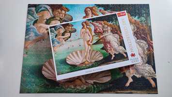 Puzzle 1000 Trefl Art collection | kompletne | narodziny Wenus
