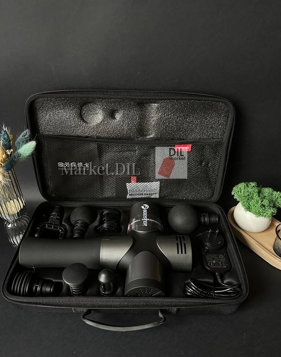 Booster Pro3.  Масажний пістолет ,перкусійний масажер, з ГАРАНТІЄЮ