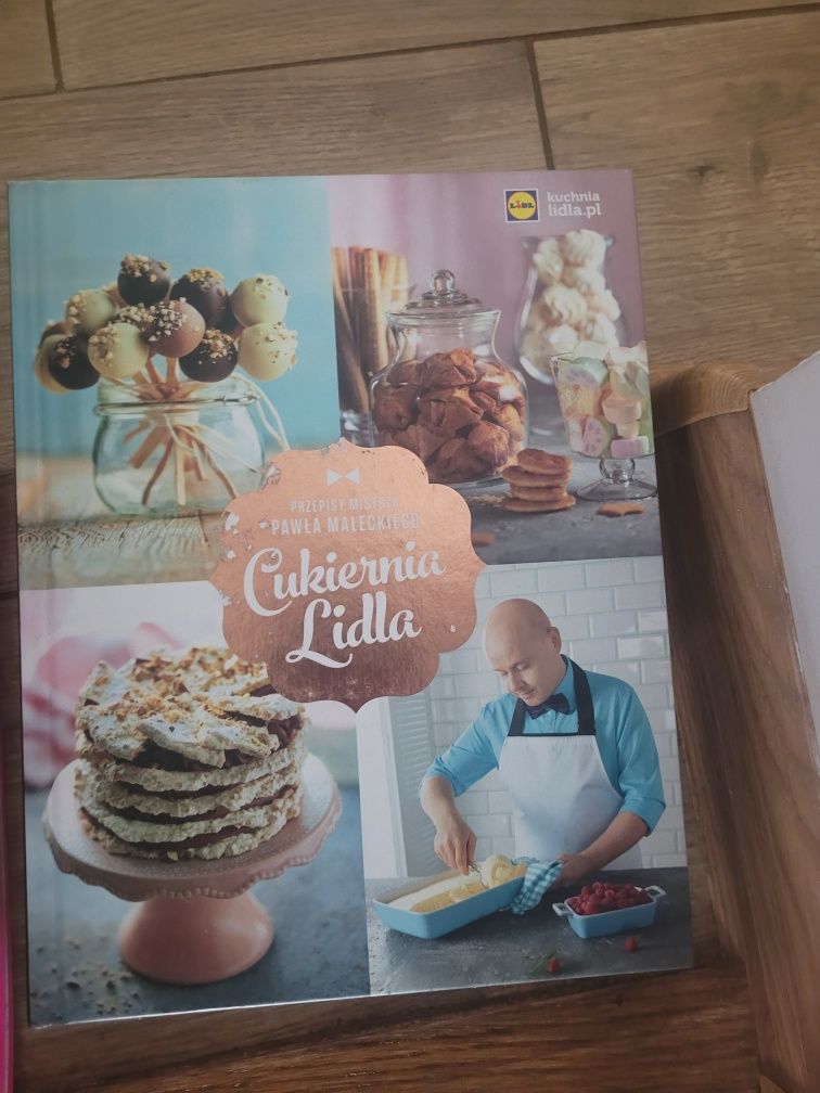 Książki kucharskie kuchania Lidla dania przepisy