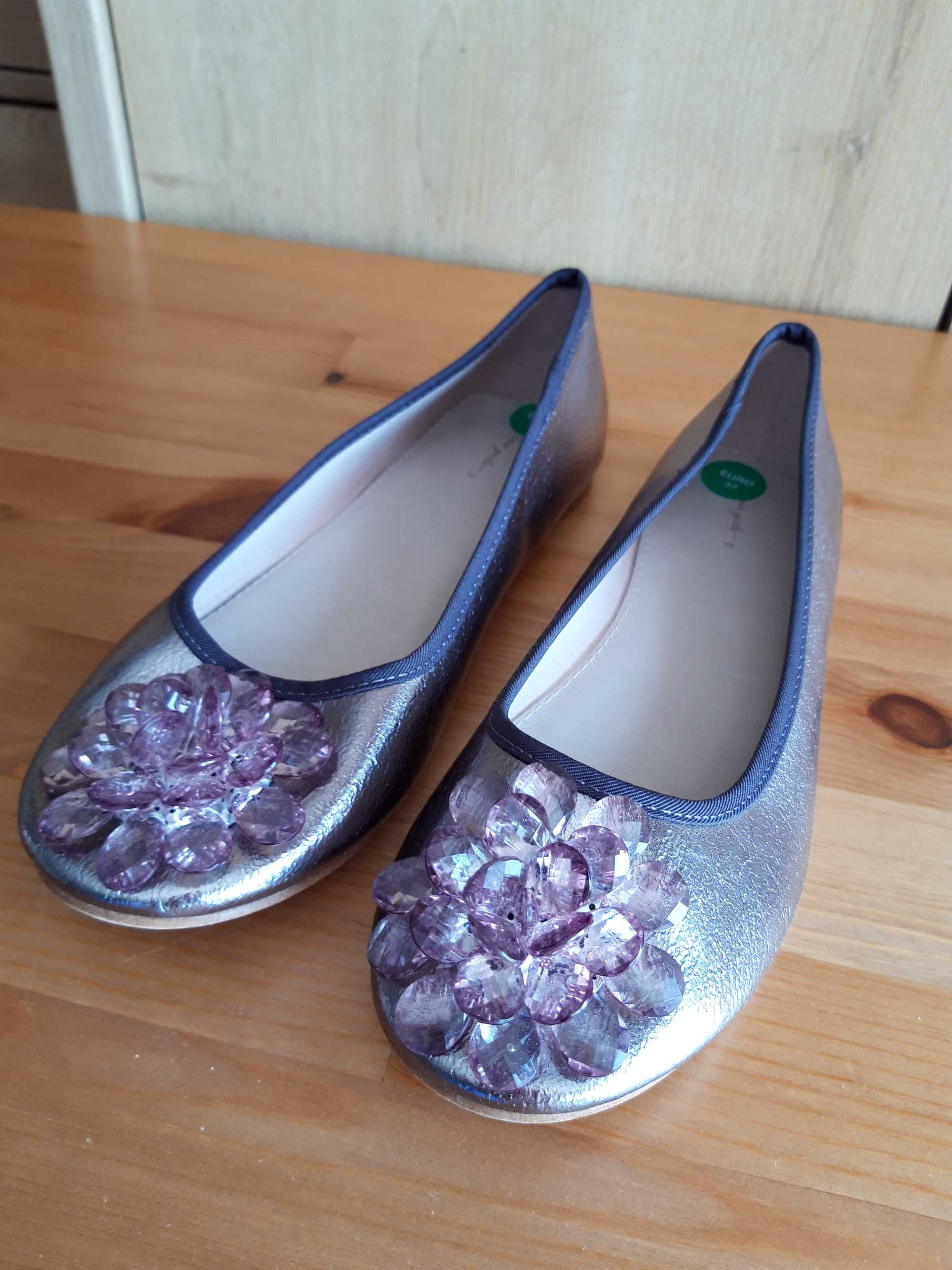 Baleriny dziecięce/damskie, r. 37