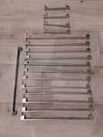 Uchwyty meblowe kuchenne masywne,  aluminium 480mm