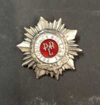 Odznak - Przodujący Kolejarz PRL - srebrna