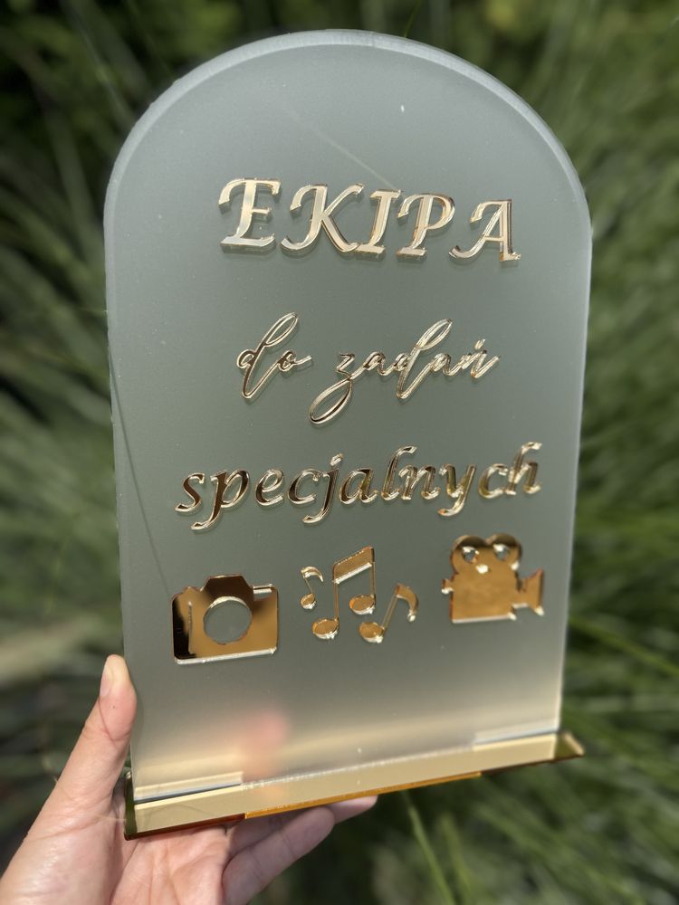 Tabliczka Ekipa do zadań specjalnych