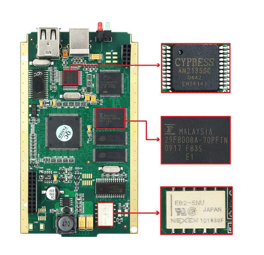 URZĄDZENIE DIAGNOSTYCZNE Polski Renault can clip gold obd2