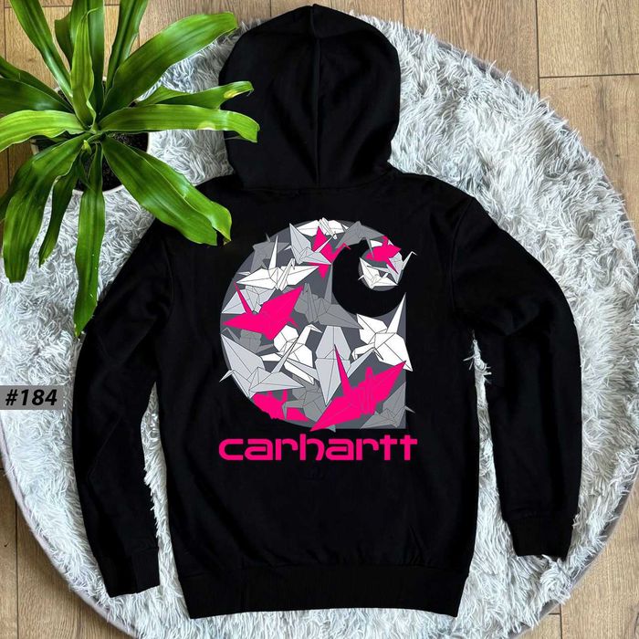 БЕЗ ПЕРЕДПЛАТ » Черное Худи CARHARTT Skies » Новая Кофта Кархарт