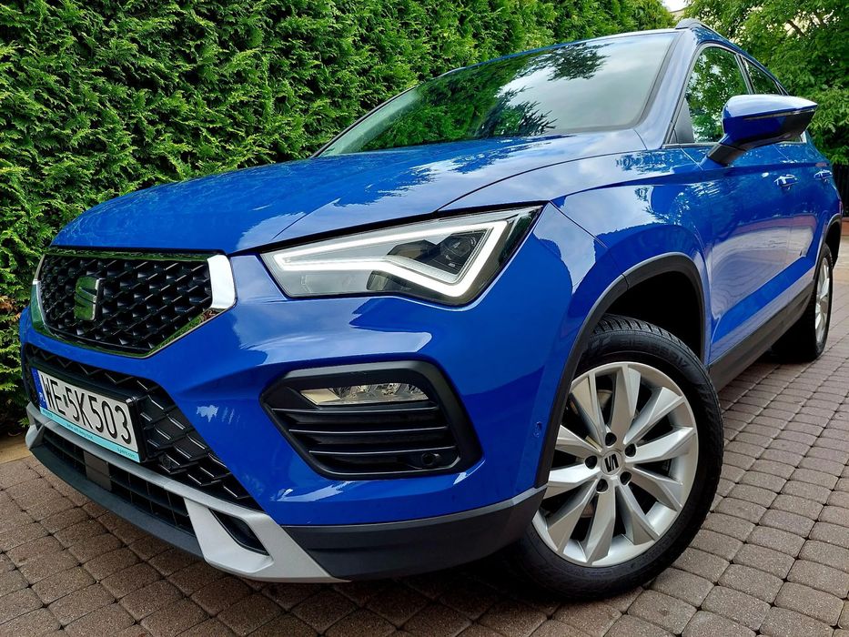 Seat Ateca SALON PL, po serwisie, Gwarancja ASO 5 lat, MANUAL, VAT23%, bezwyp