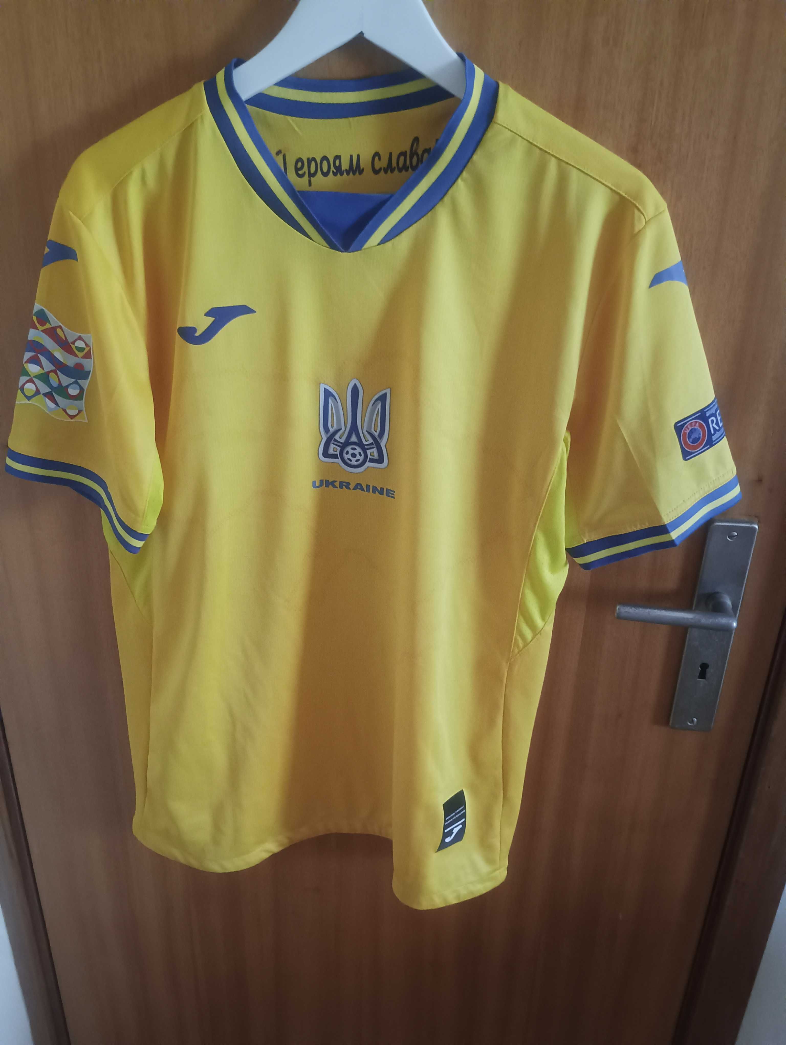 Camisola Futebol Ucrânia