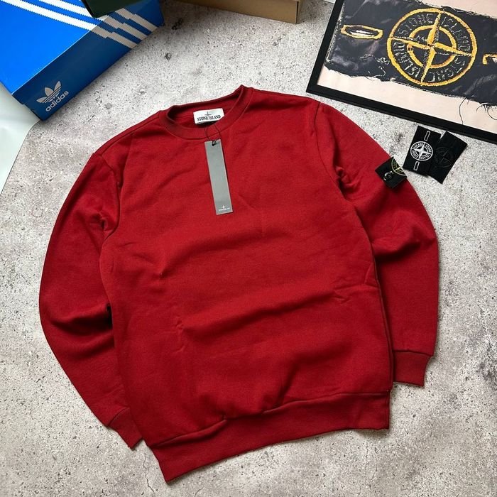 Світшот червоний Stone Island XS,S,M,L,XL