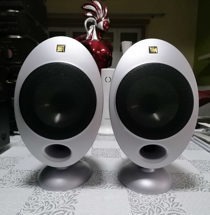 Colunas Satélite Speaker KEF HTS2001 8 Ohm de 100W Cada
