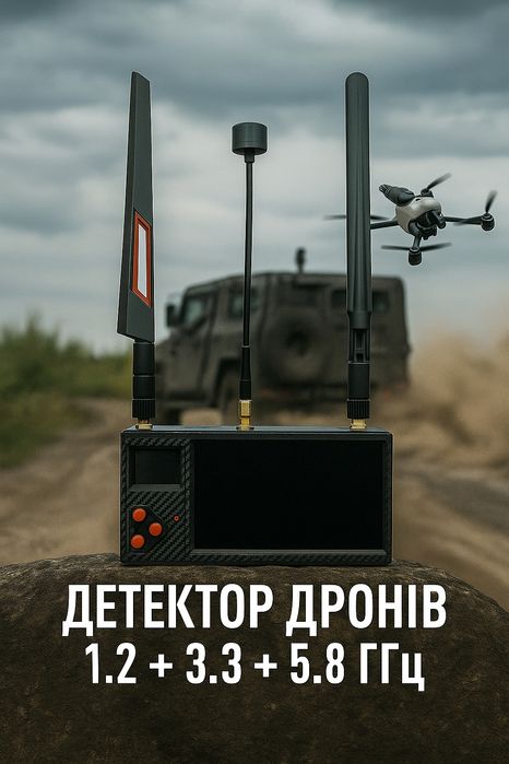 Детектор дронів Спук 3  VIDIK Чуйка Дзига Хувер Стевія Чатовий
