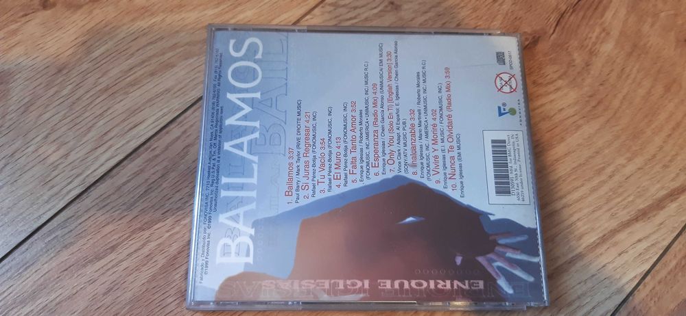stara płyta cd Bailamos: Greatest Hits by Enrique Iglesias