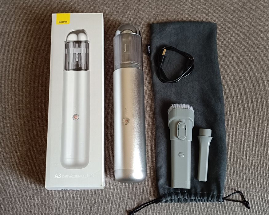 Baseus A3 Car vacuum cleaner пылесос автомобильный