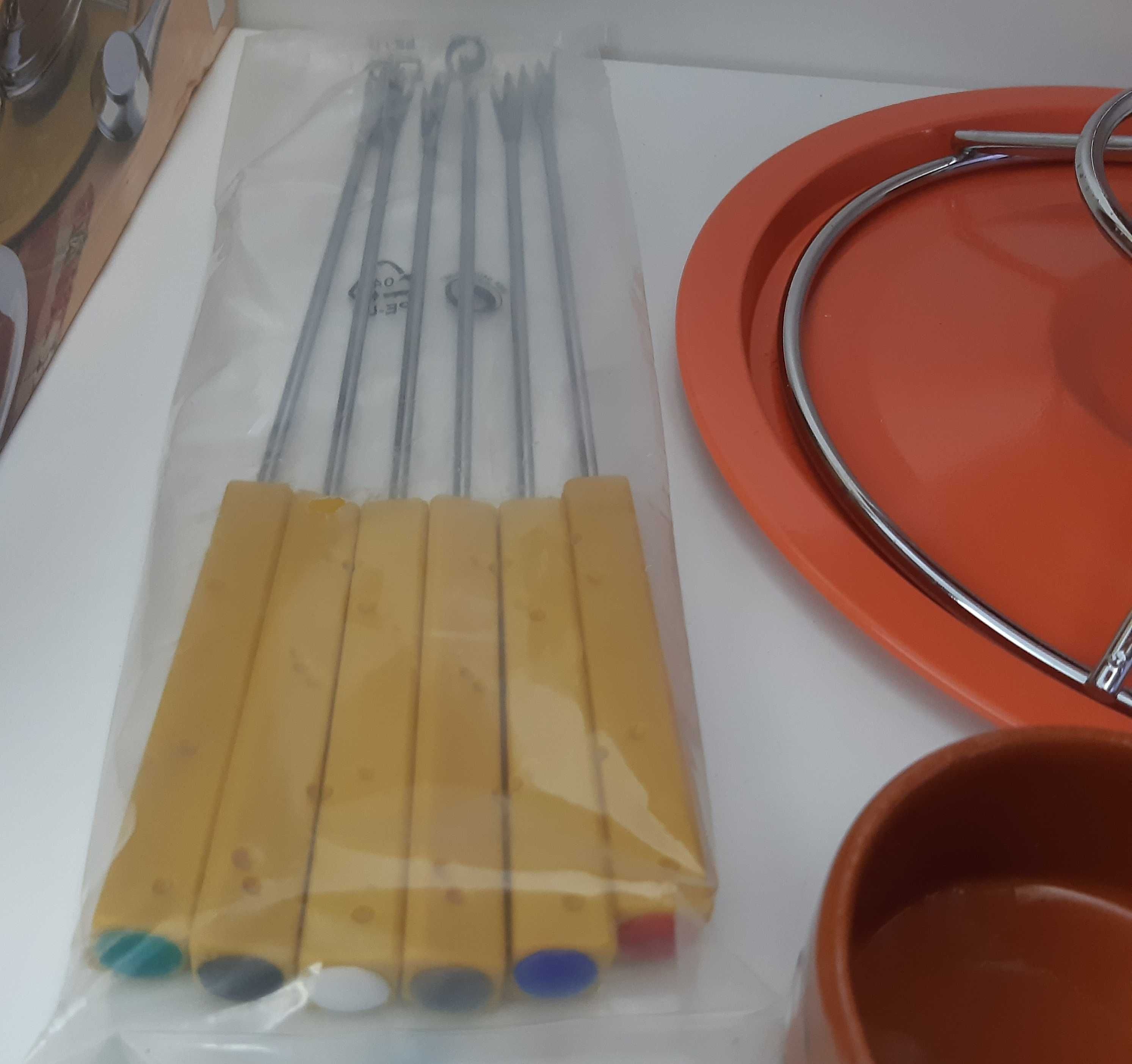 Conjunto de Fondue 6 pessoas Completo e Funcional