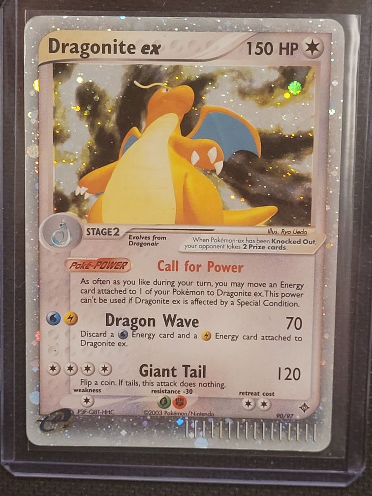 Karta Pokemon Dragonite EX z dodatku EX Dragon