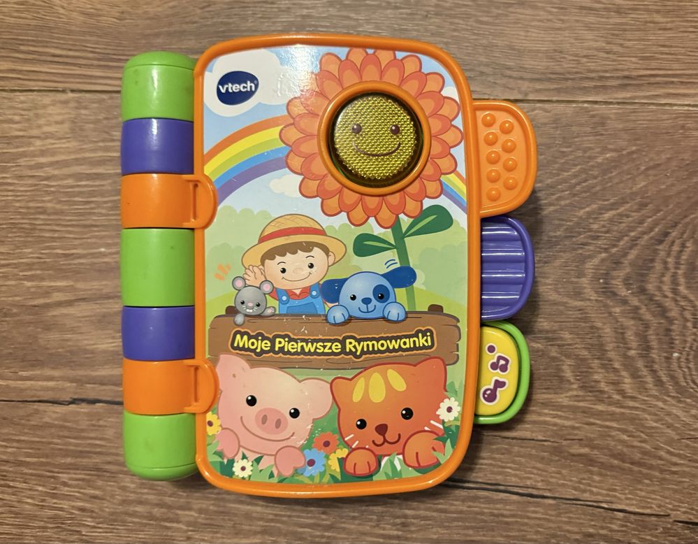 Zabawki interaktywne książeczka Vtech Moje pierwsze rymowanki pianinko