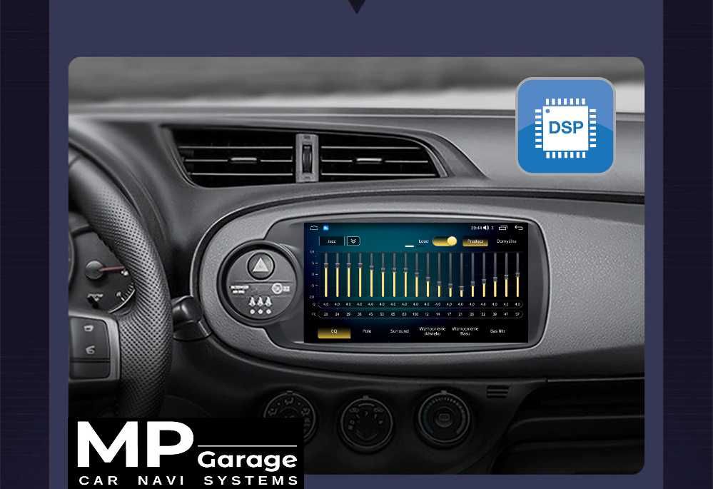 TOYOTA YARIS Radio Android Qled 4G CarPlay/AA LTE Montaż