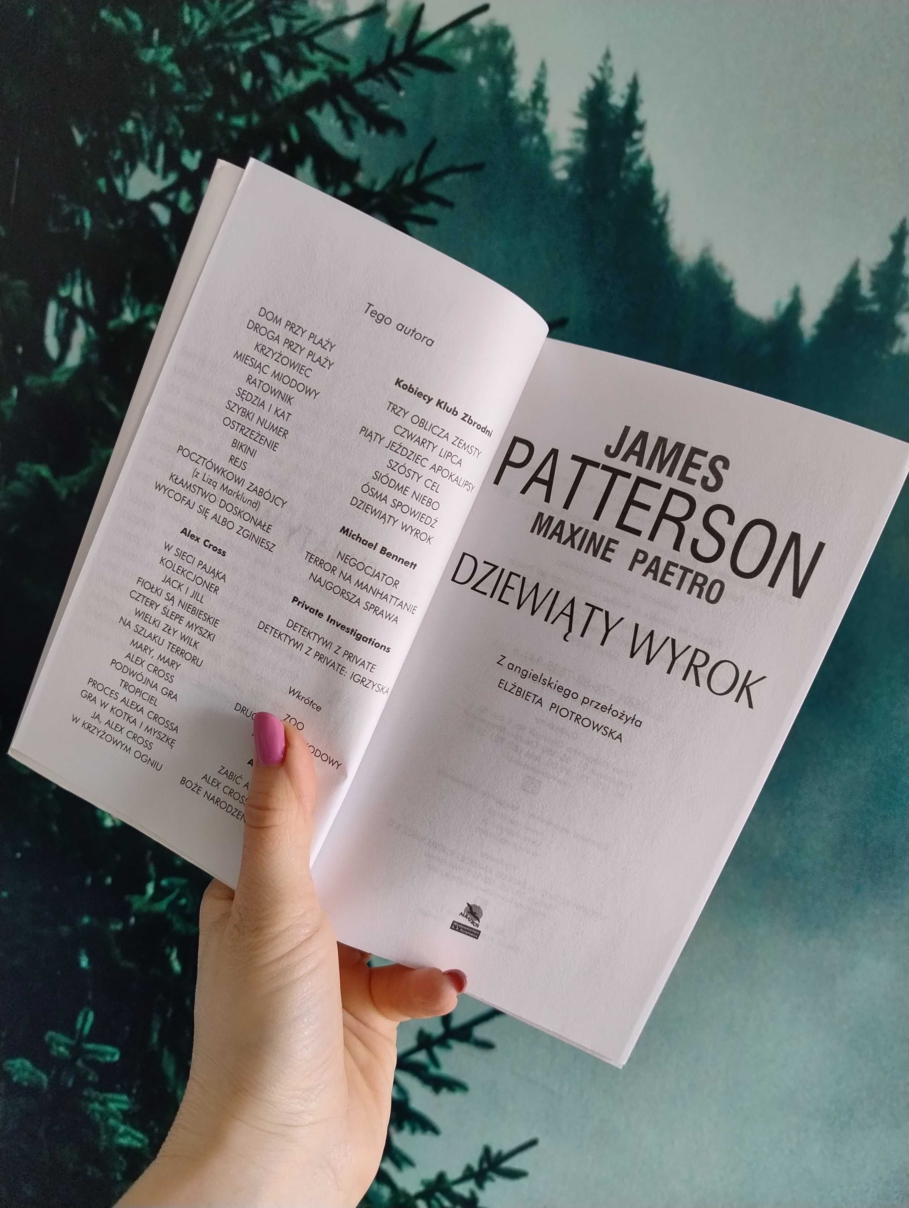 James Patterson, Maxine Paetro "Dziewiąty wyrok